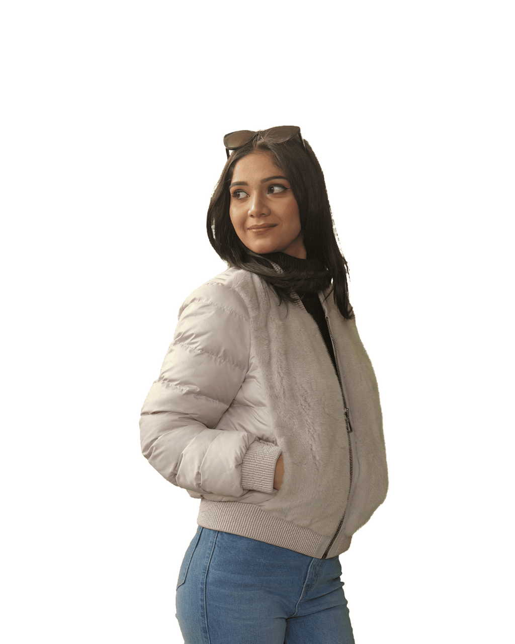 Ivory Down Jacket