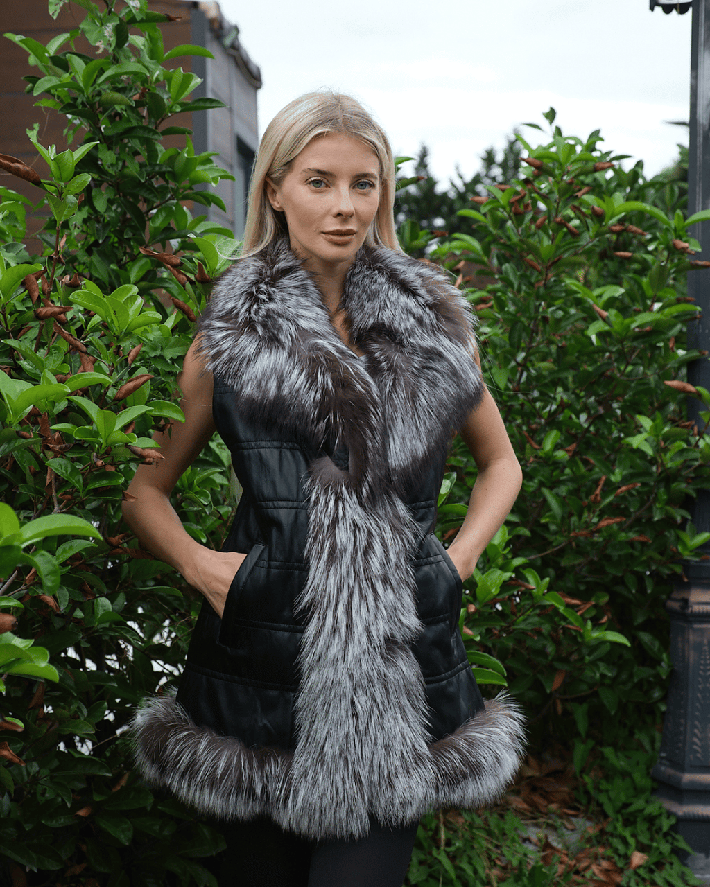 Arjante Leather Vest