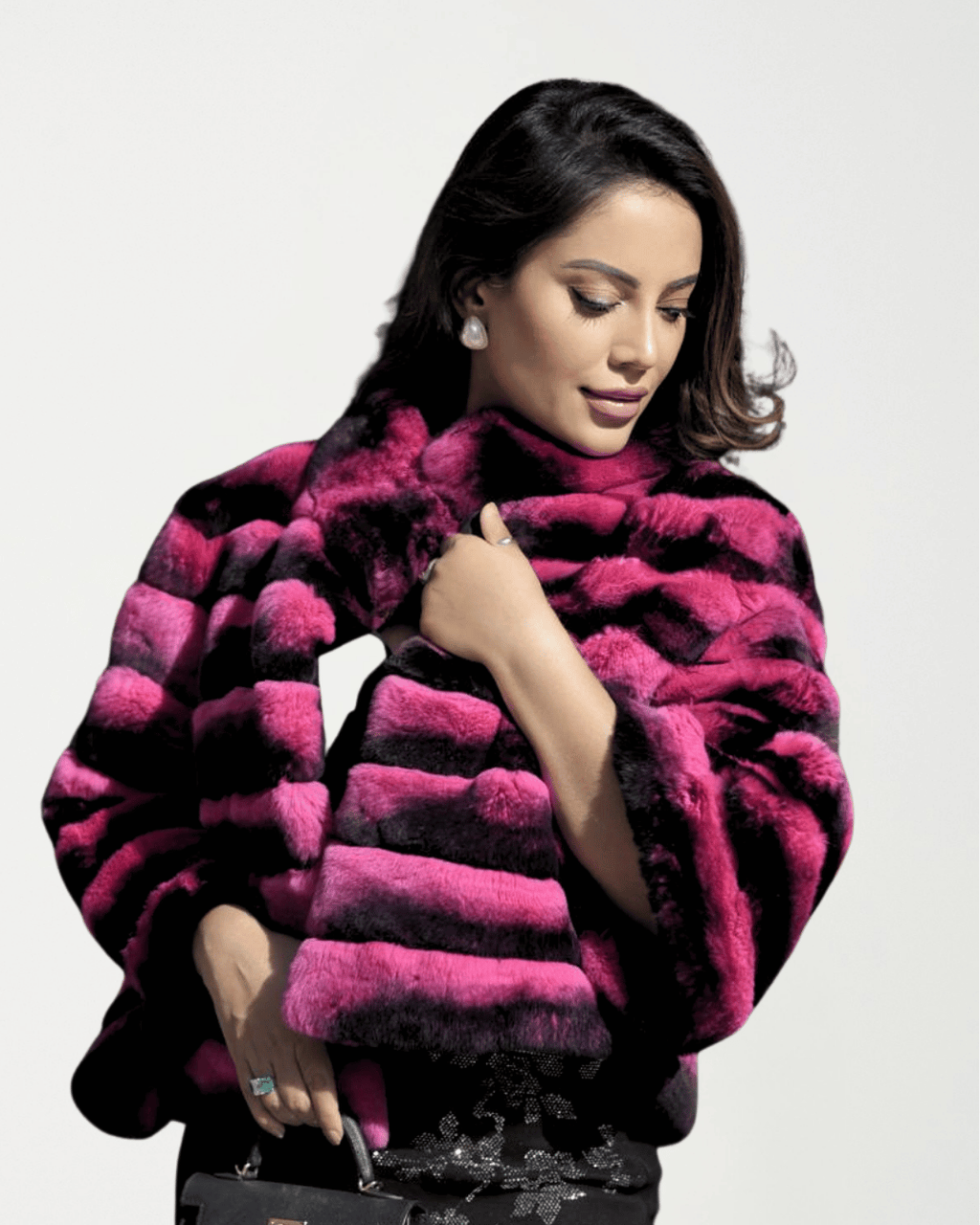 Fuchsia Pink Bolero