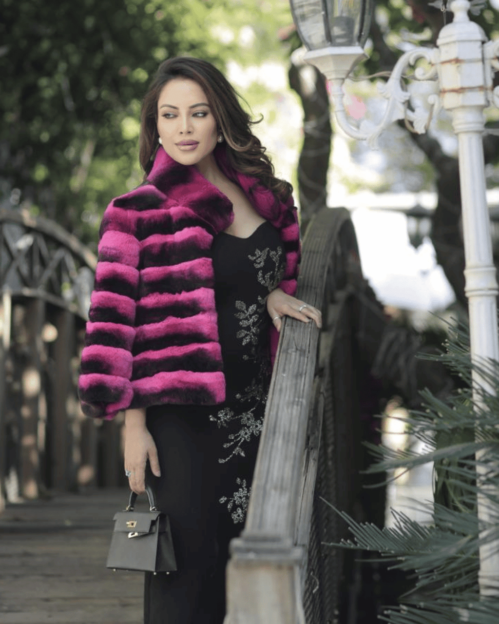 Fuchsia Pink Bolero