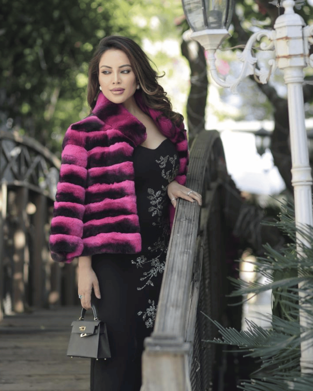 Fuchsia Pink Bolero
