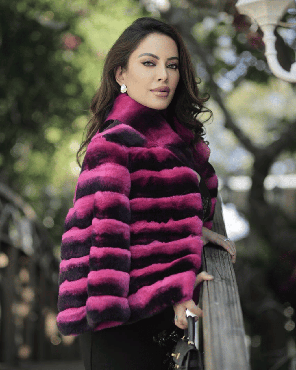 Fuchsia Pink Bolero