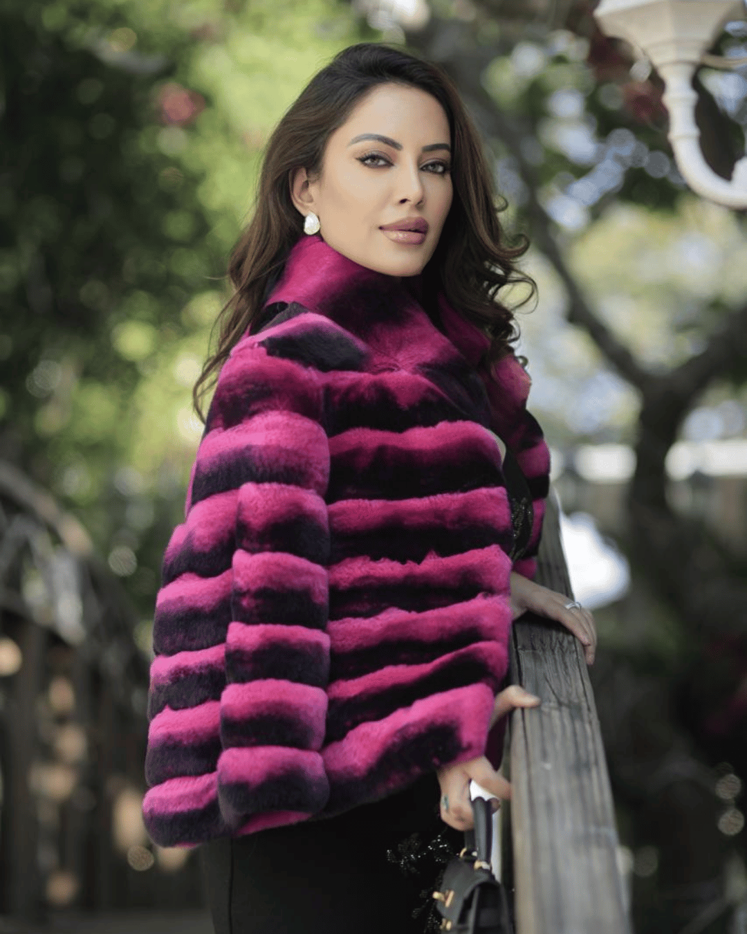 Fuchsia Pink Bolero