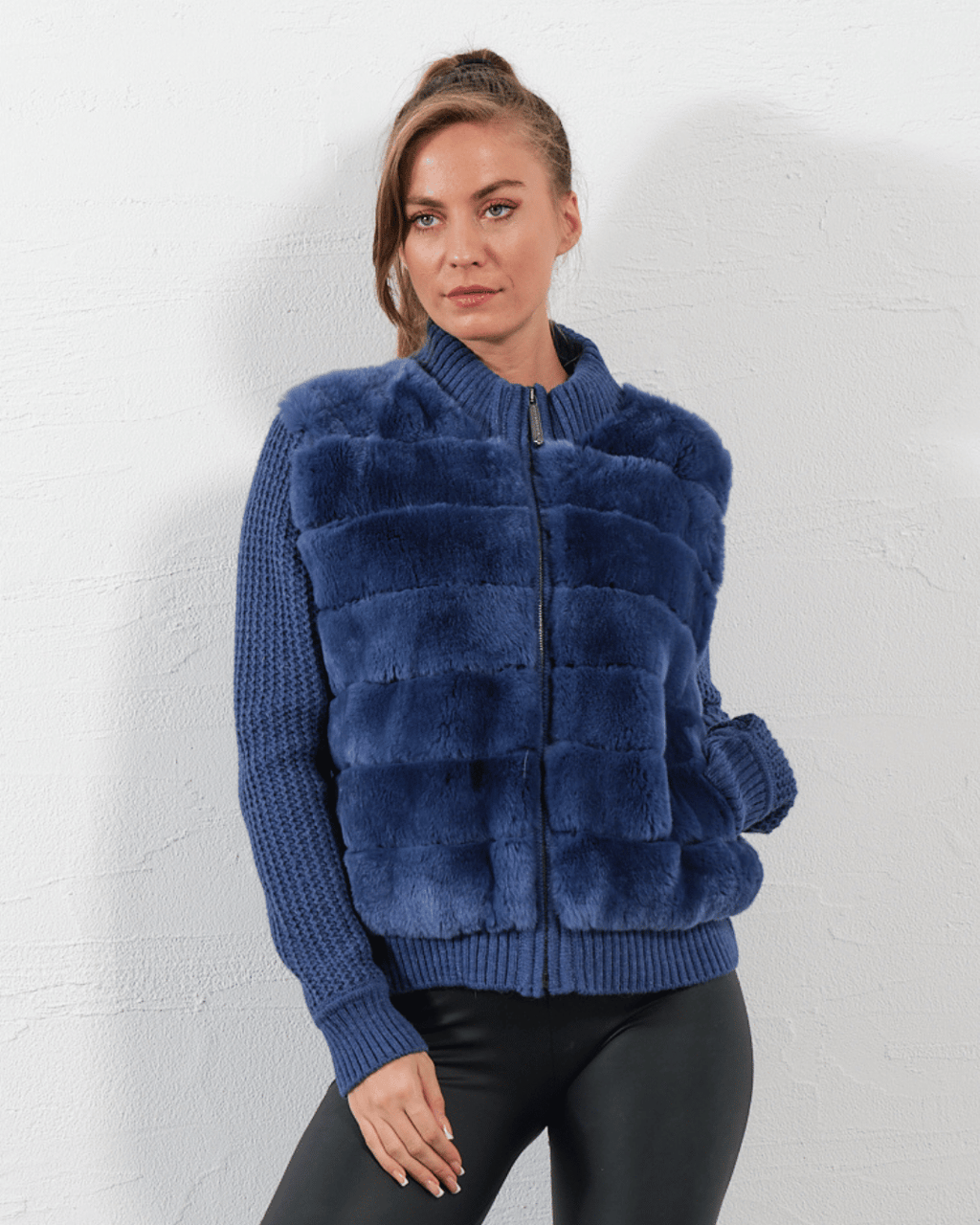 Blue Knitwear