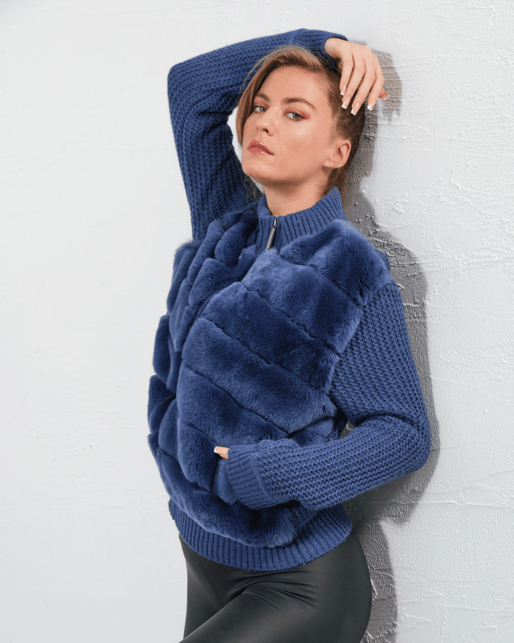Blue Knitwear