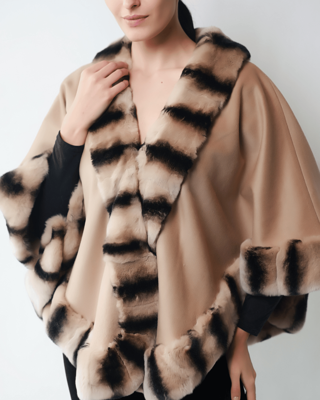 Camel Brown Poncho