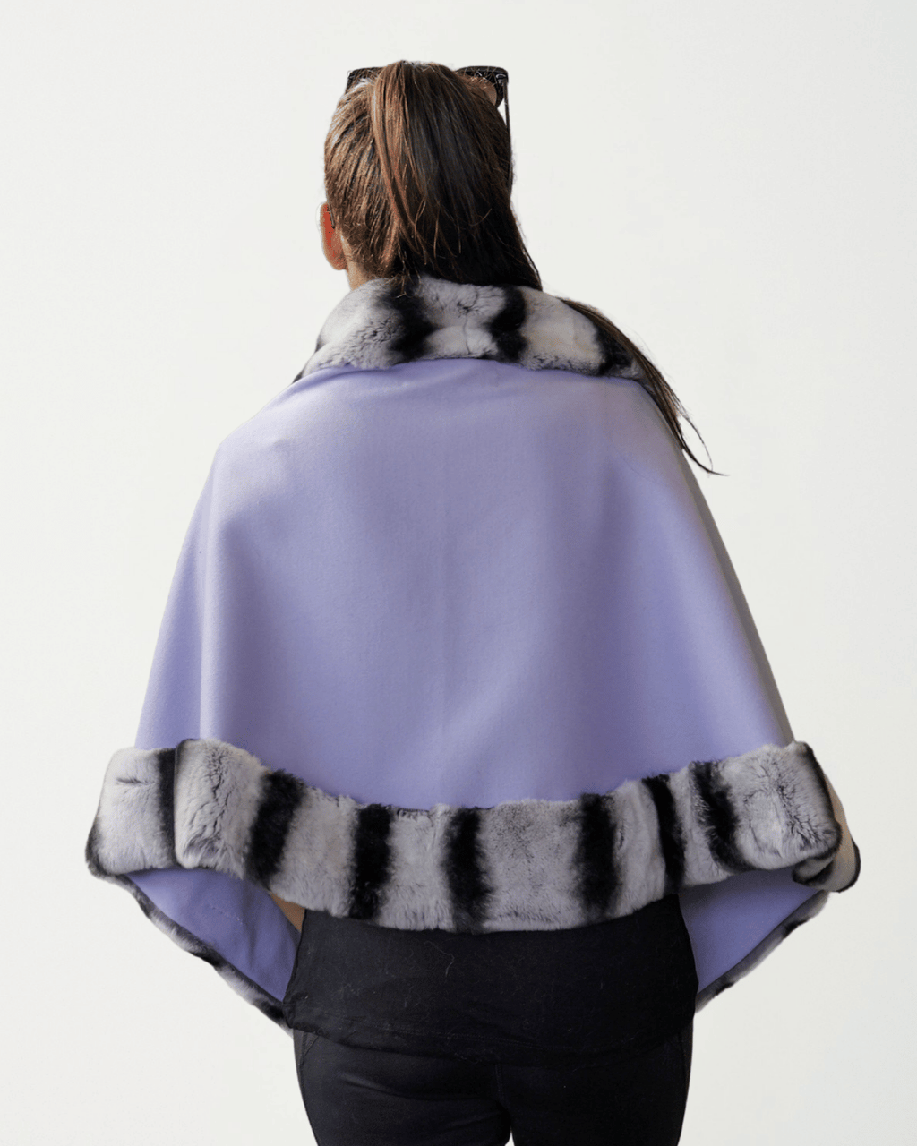 Lilac Poncho